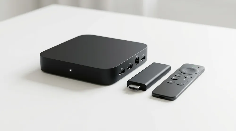 Android TV box, streaming stick and remote that can run the PixelPlay player