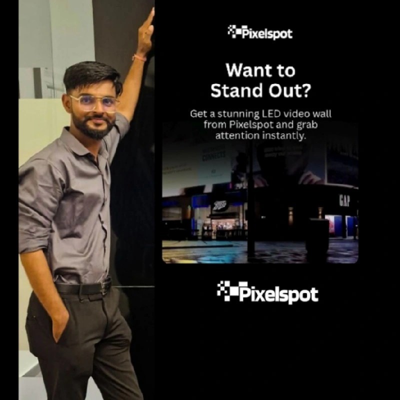 Sanket Dhole, Co-founder and CTO of PixelSpot