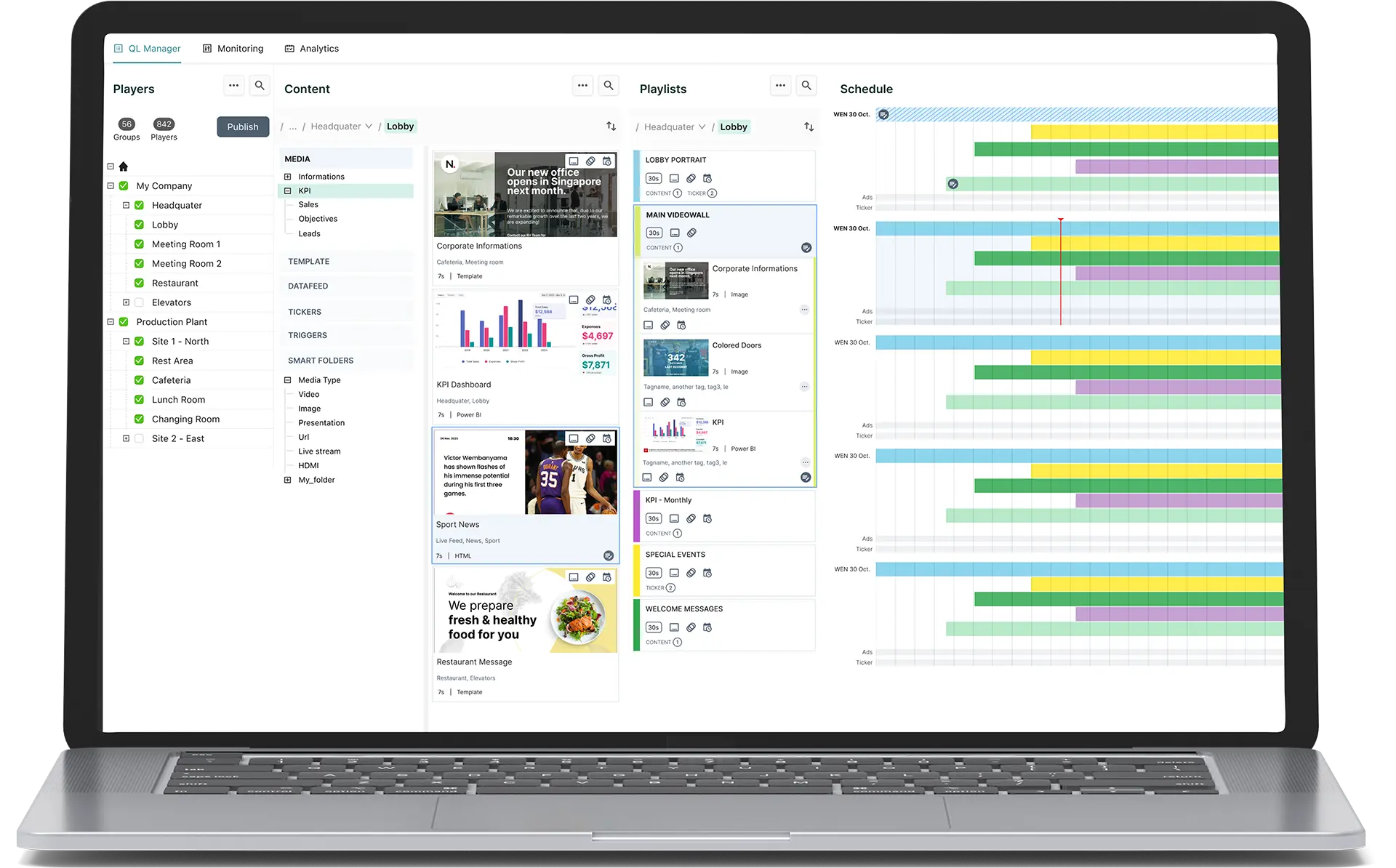 PixelOS CMS dashboard