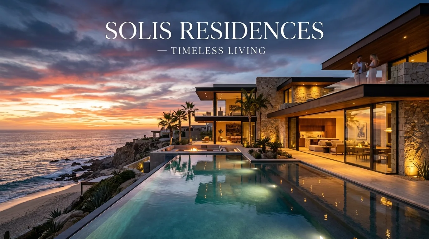 Solis Residences beachfront villa luxury campaign