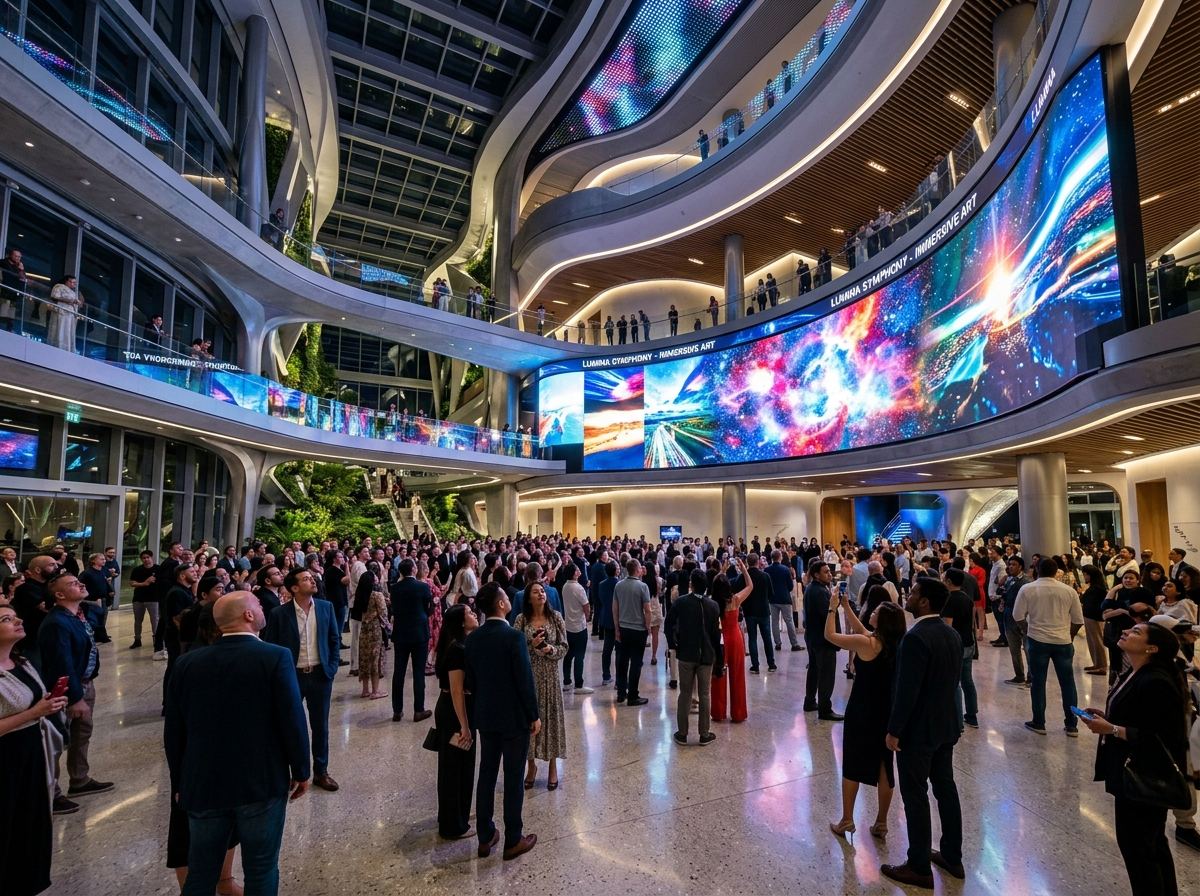 Indoor fine-pitch LED module used on PixelSpot conference room walls